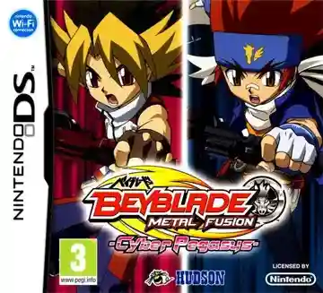 Metal Fight Beyblade - Bakutan! Cyber Pegasis (Japan)-Nintendo DS